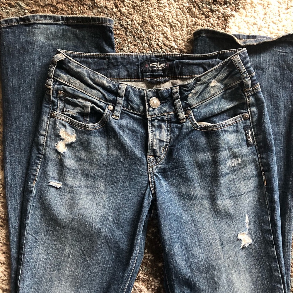 Silver jeans/ great shape